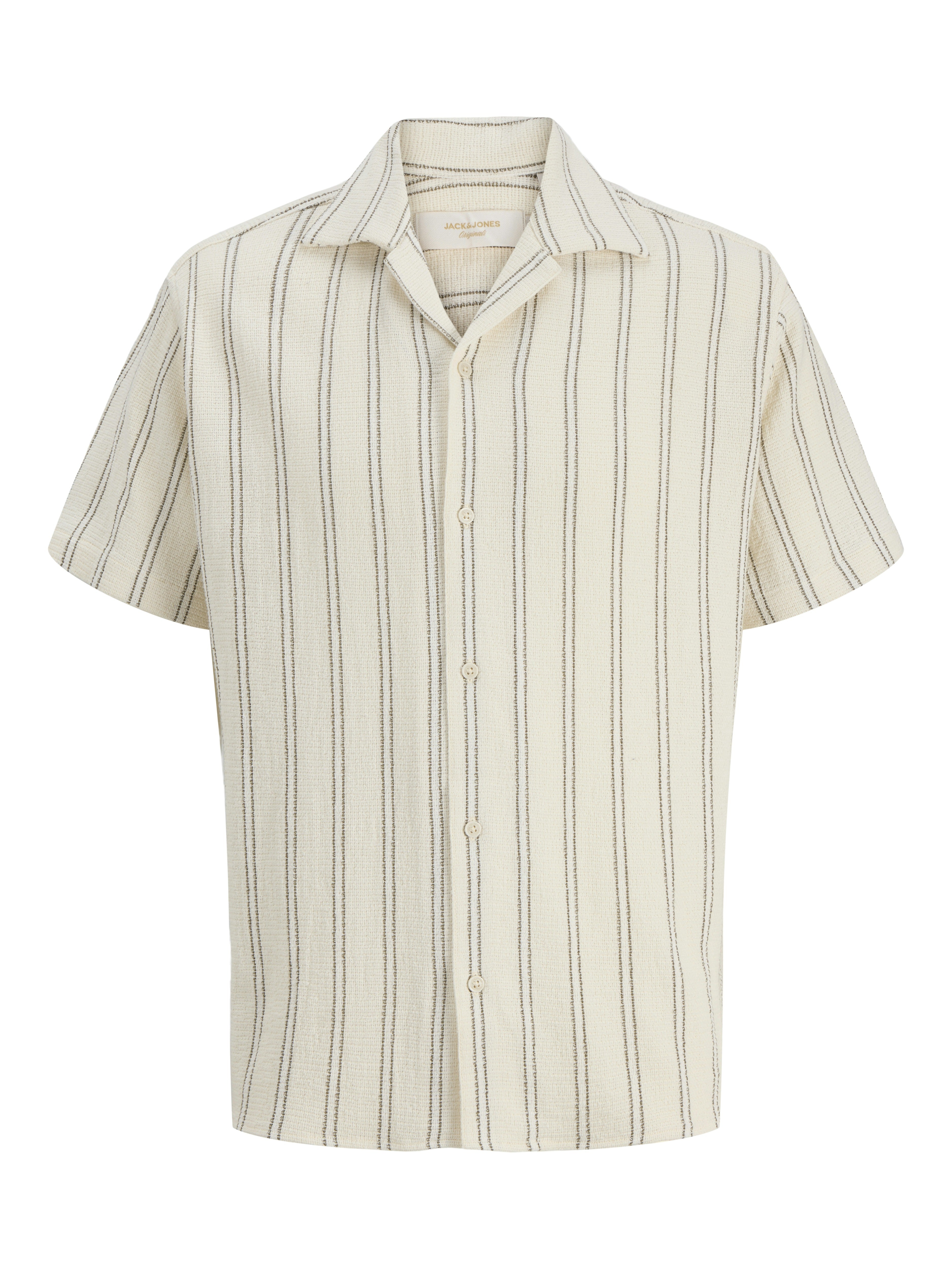 Jack & Jones Herren Hemden lang Antique White/S