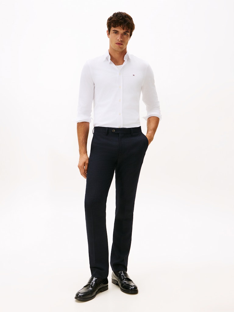 Tommy Hilfiger Herren Hemden Ybr White