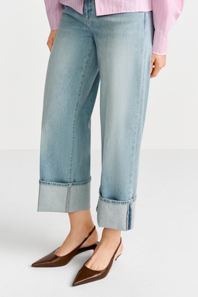 Rich & Royal Damen Jeans Denim Blue