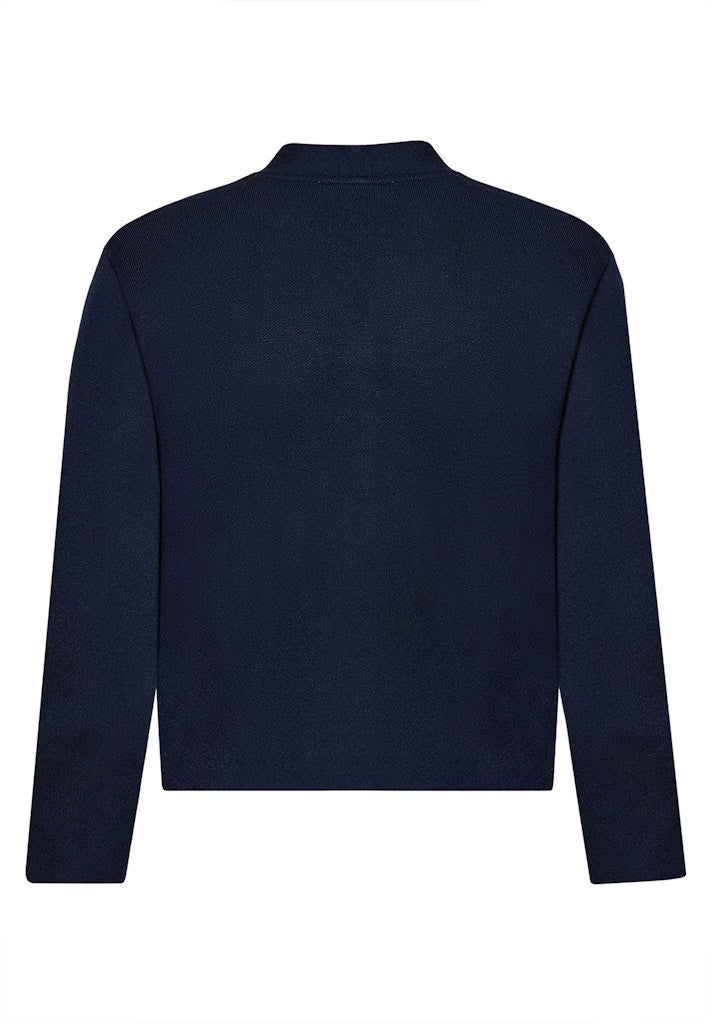 Betty & Co Damen Strickjacken Navy Blue