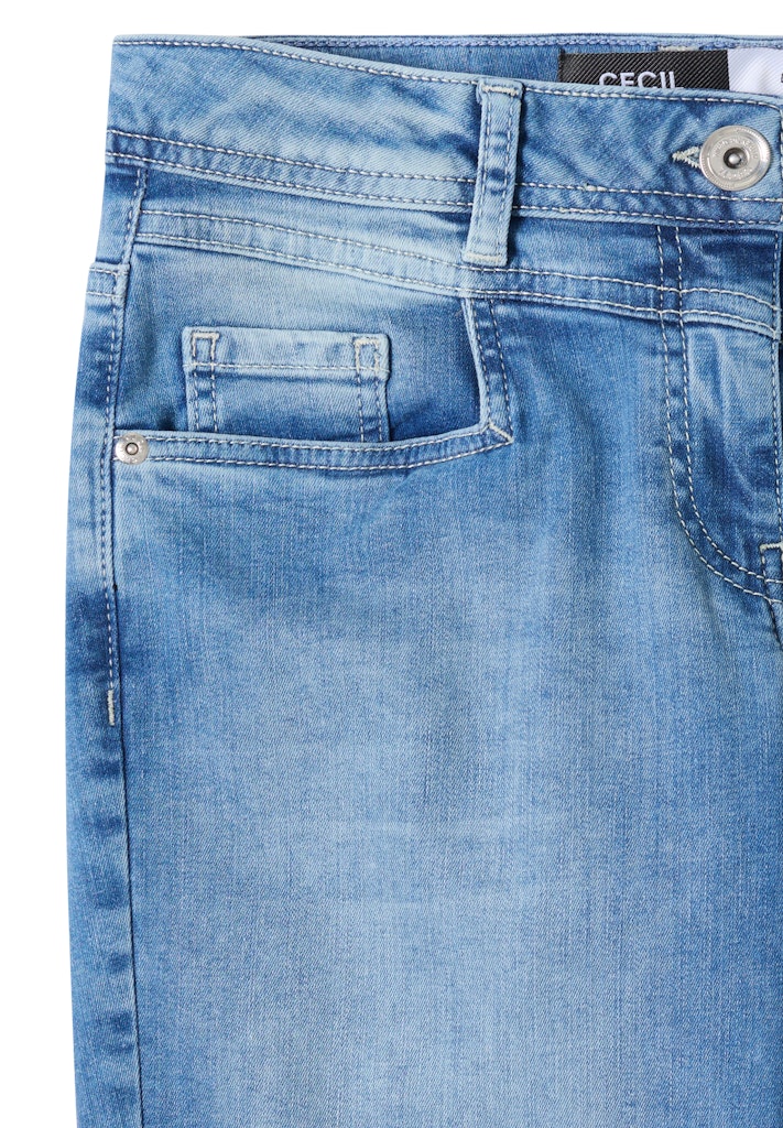 Cecil Damen Hosen  Light Blu