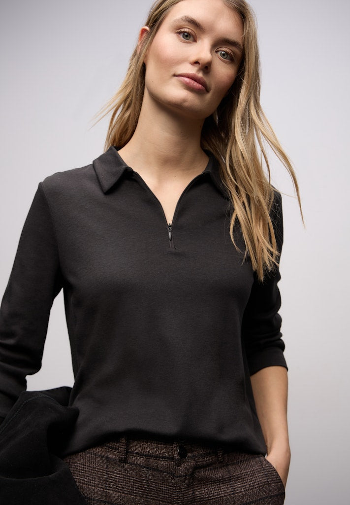 Street One Damen T-Shirts Darkest B