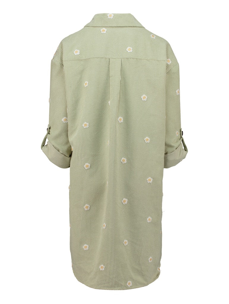 Haily's Damen Kleider Matcha/Offwhite