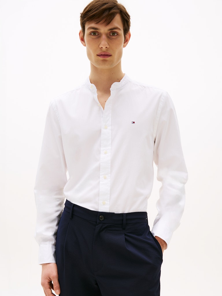 Tommy Hilfiger Herren Hemden Ybr White