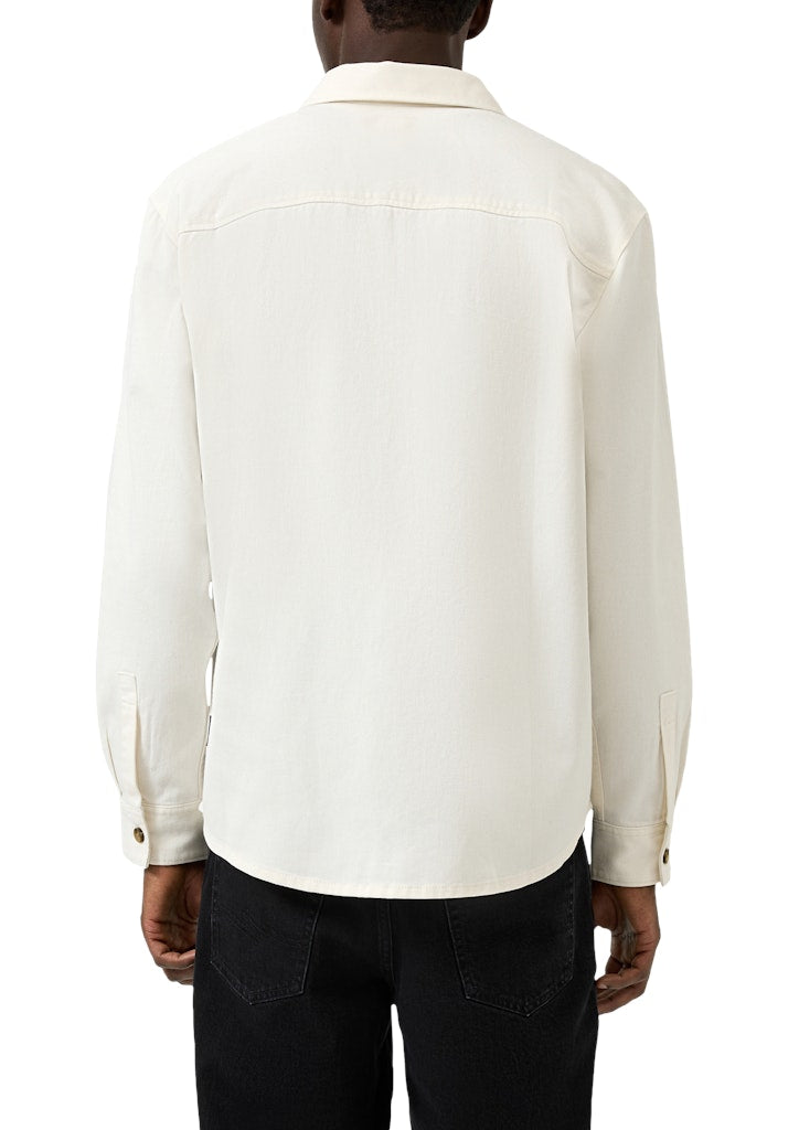QS by S.Oliver Herren Hemden lang White