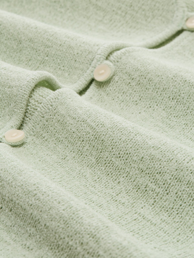 Tom Tailor denim Damen Strickjacken Light Matcha Gr