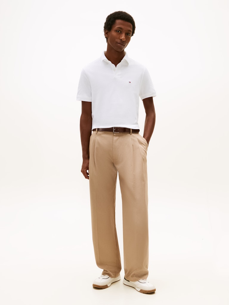 Tommy Hilfiger Herren Polo-Shirts Ybr White