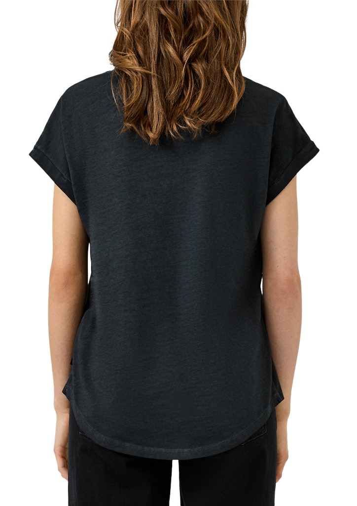QS by S.Oliver Damen T-Shirts Grey/Black