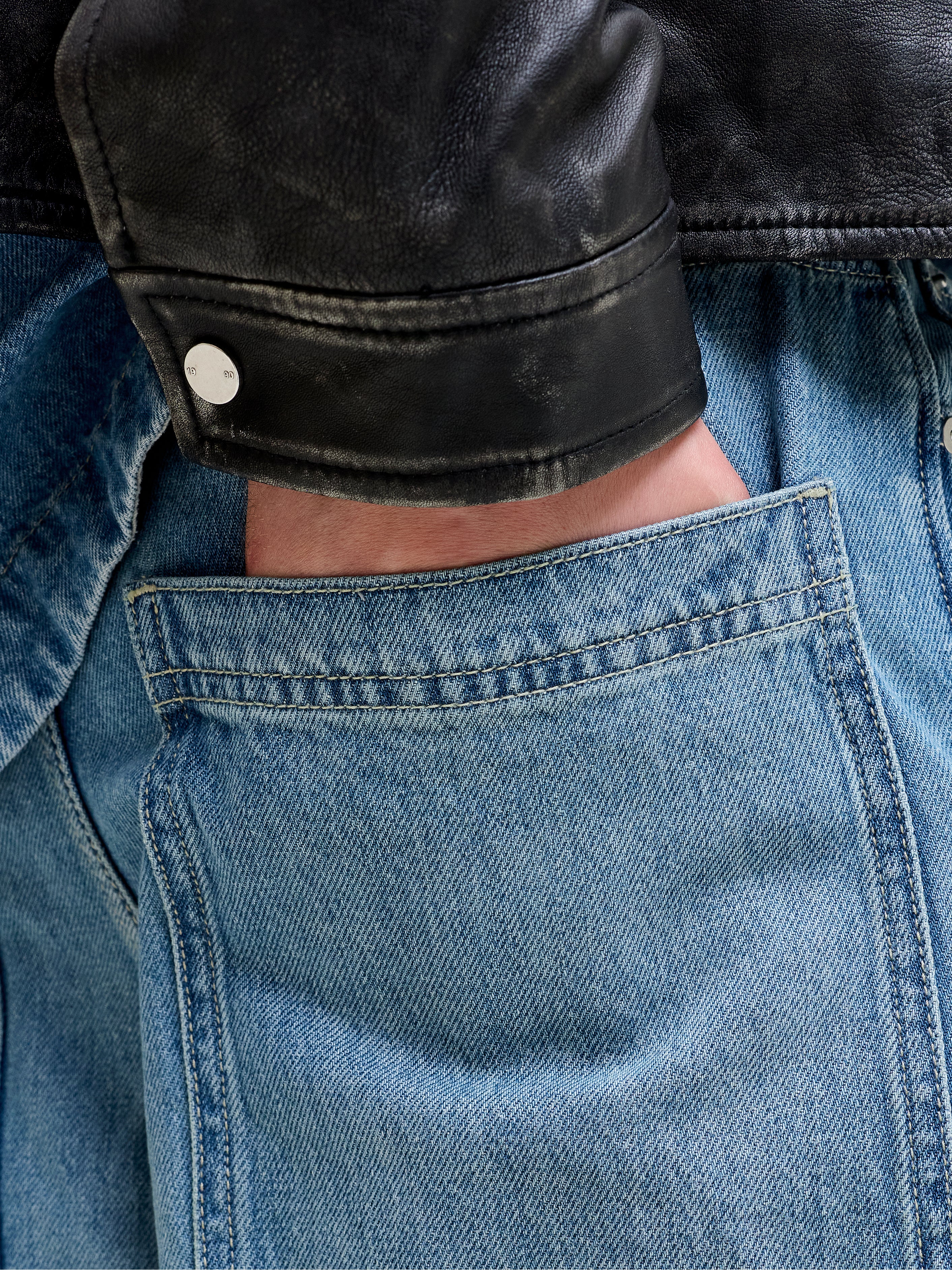 Jack & Jones Herren Shorts Blue Denim