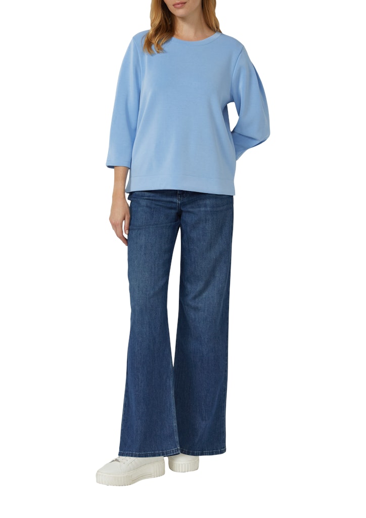 S. Oliver red Damen Sweatshirts Blue