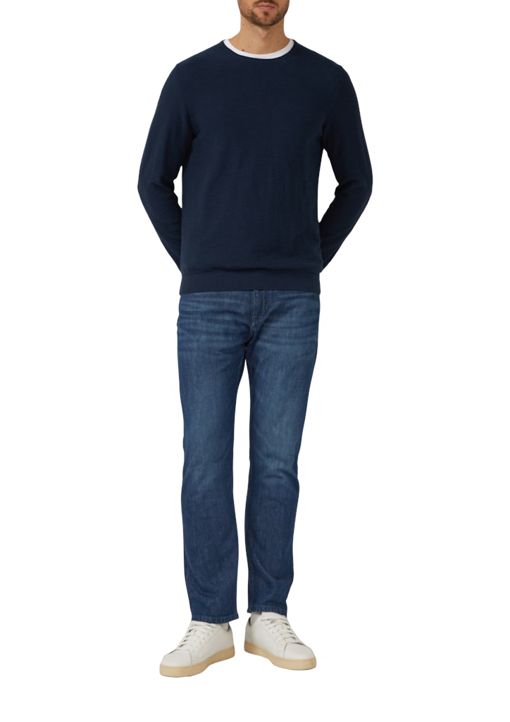 S. Oliver red Herren Pullover Blue