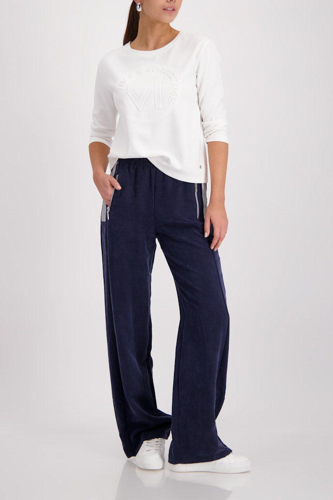 Monari Damen T-Shirts  Off-White