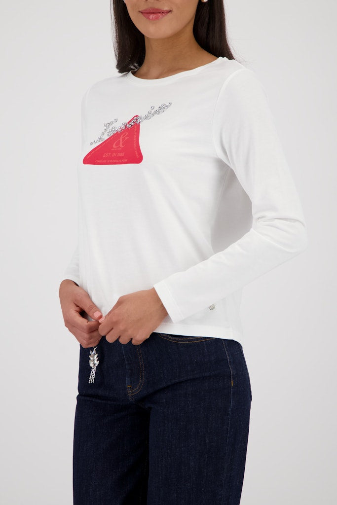 Monari Damen T-Shirts Off-White
