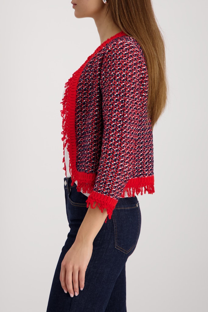 Monari Damen Strickjacken  Marine