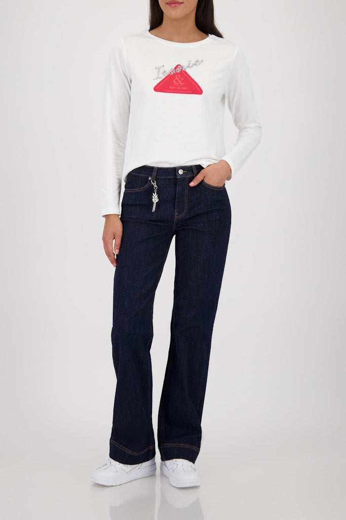 Monari Damen T-Shirts  Off-White