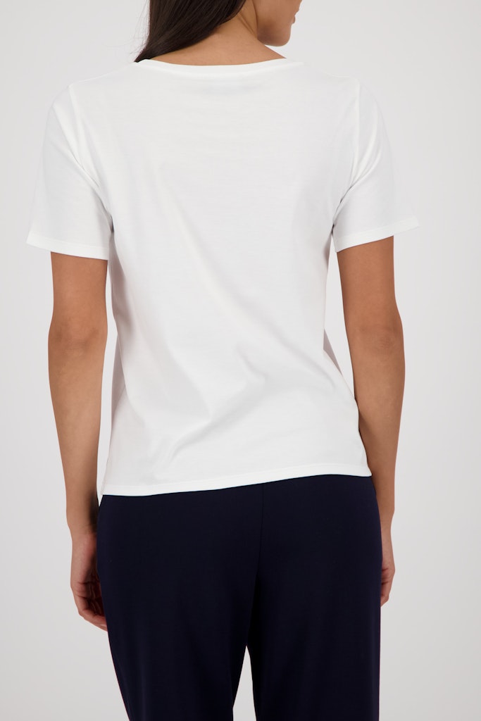 Monari Damen T-Shirts  Marine
