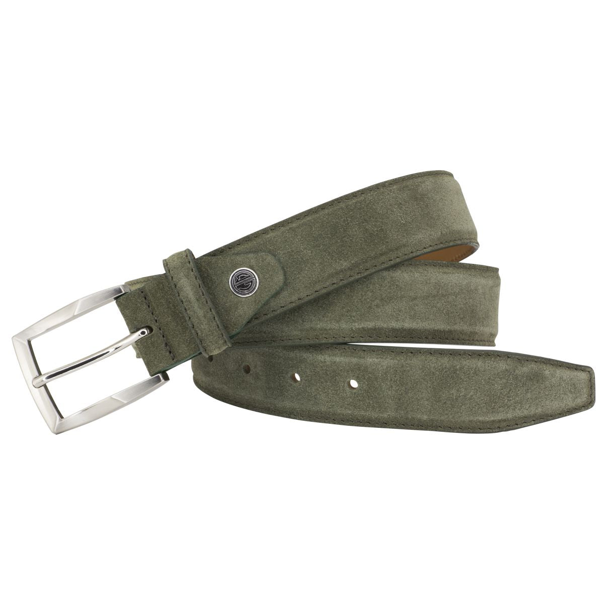 LINDENMANN Herren Gürtel Olive