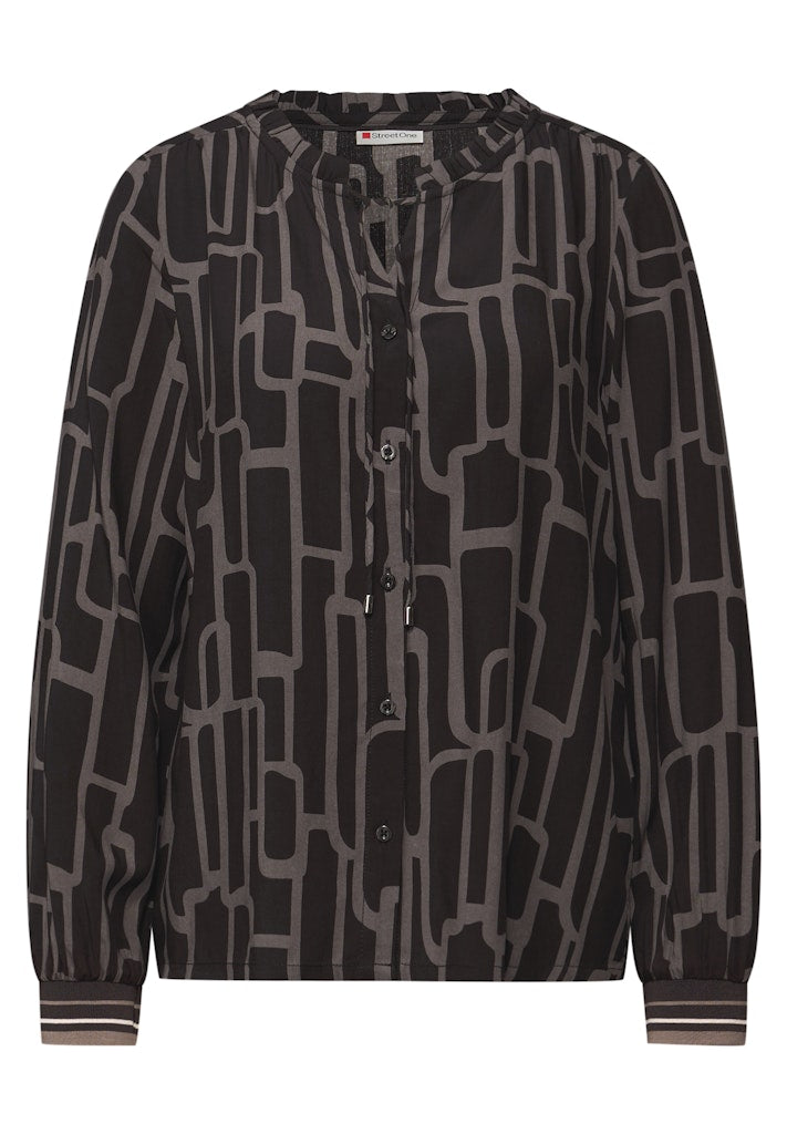 Street One Damen Blusen  Darkest B