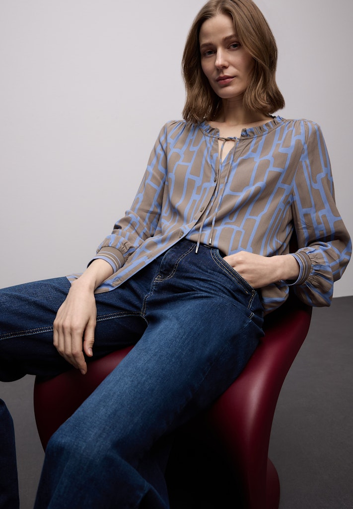 Street One Damen Blusen Frosted B