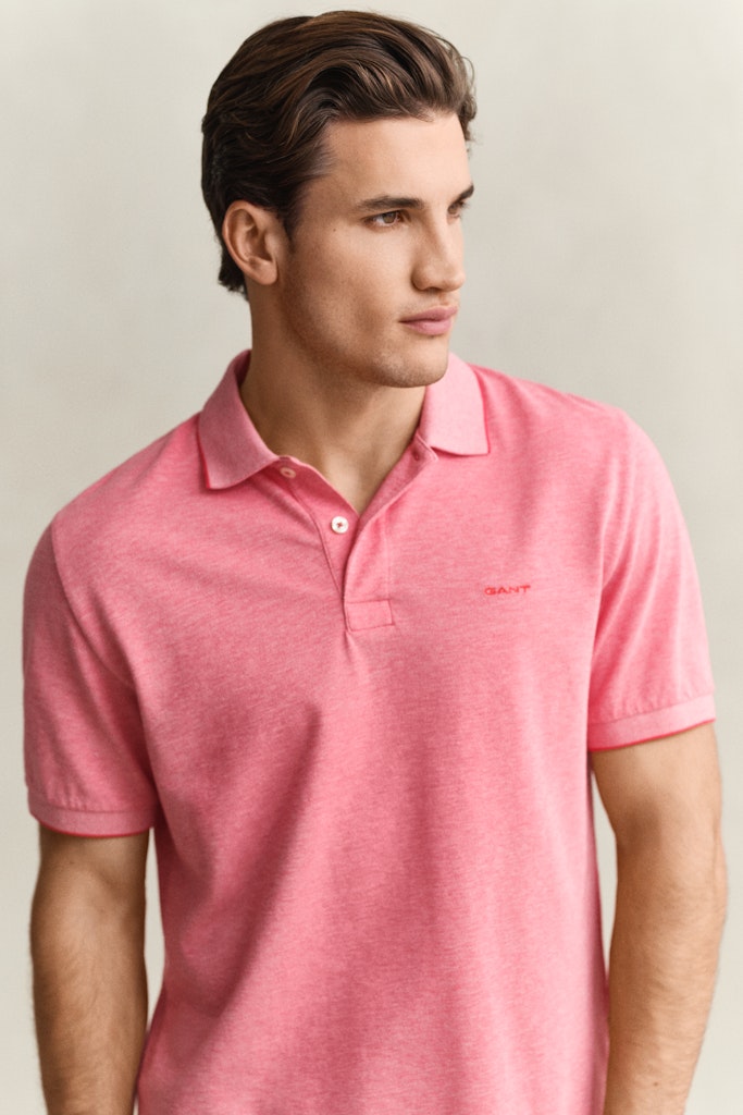 Gant Herren Polo-Shirts  Rose Red