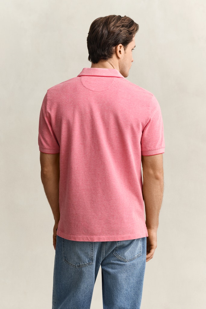 Gant Herren Polo-Shirts  Rose Red