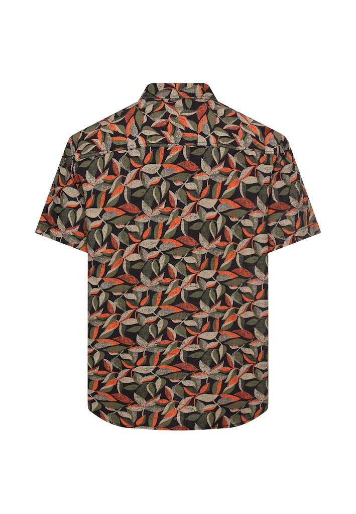 Camel active Herren Hemden kurz  Burned Orang