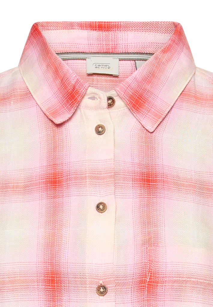 Camel active Damen Blusen  Pink Check