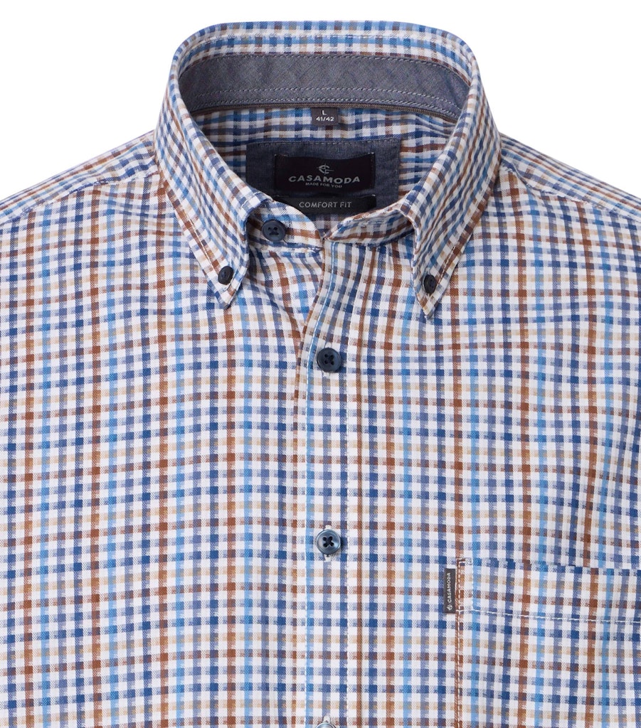 Casa Moda Herren Hemden  Blau