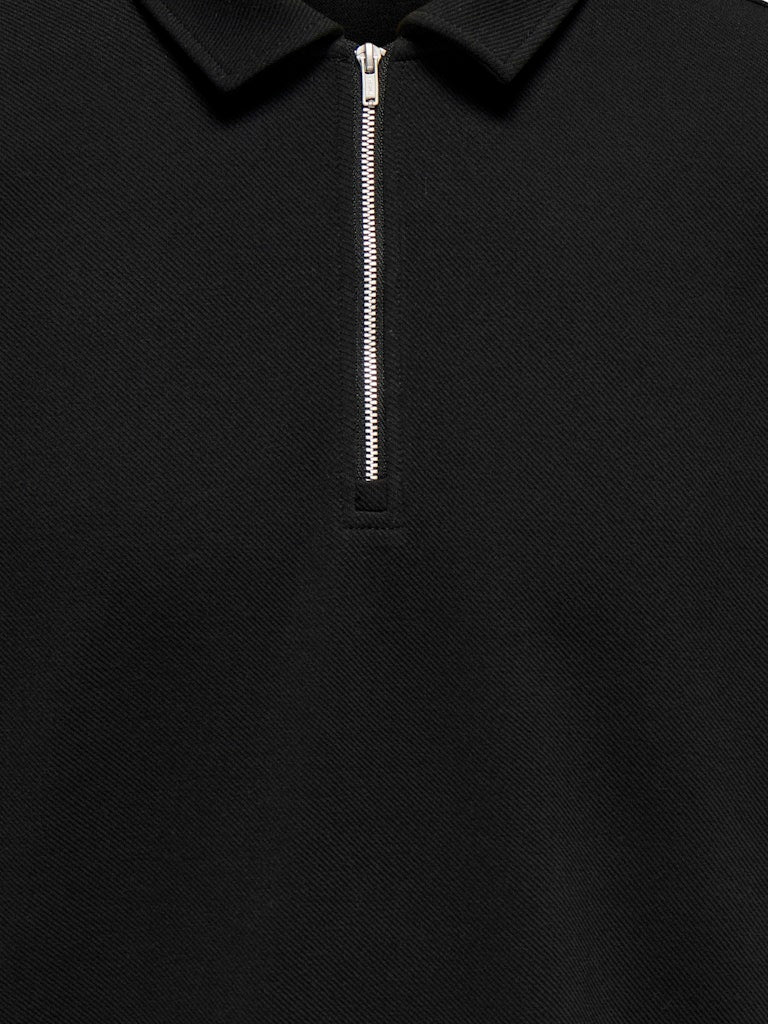 Only & Sons Herren Polo-Shirts Black