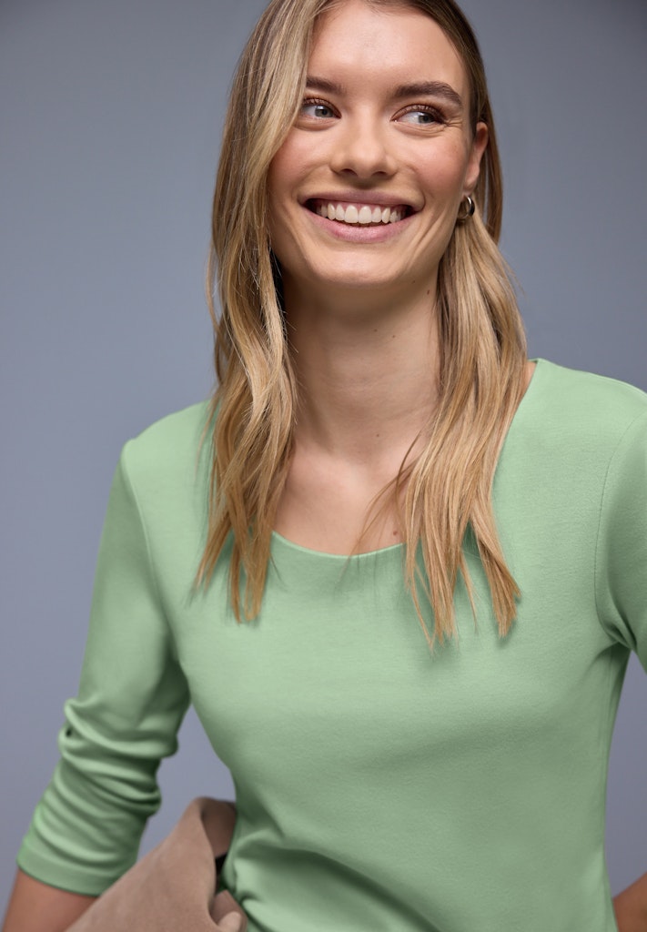 Street One Damen T-Shirts Pale Mint