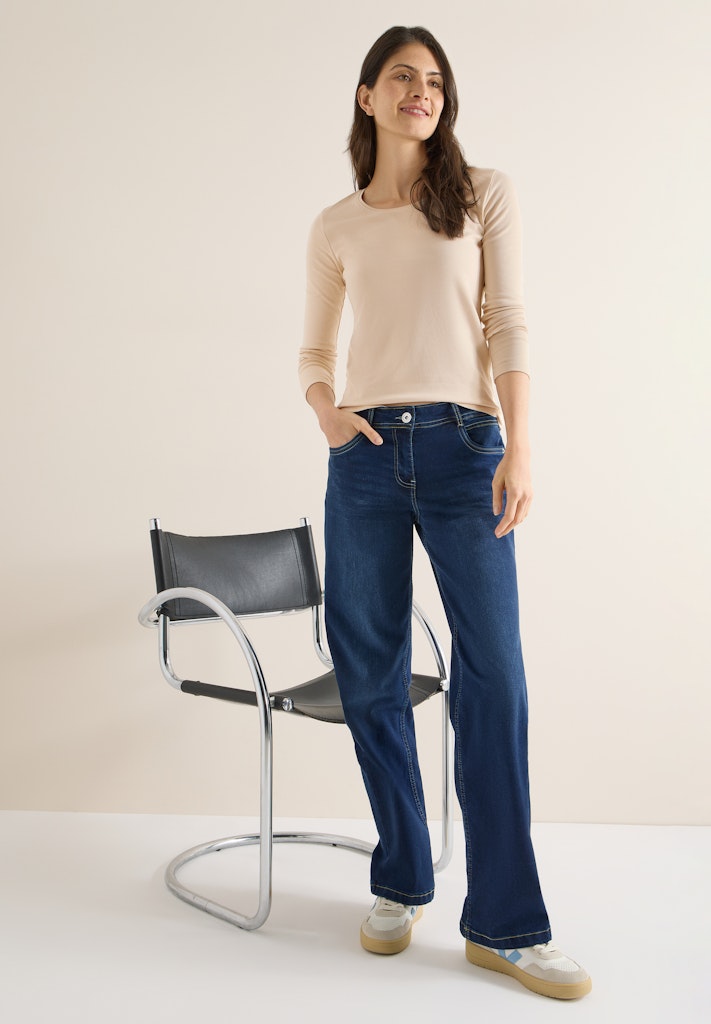 Cecil Damen T-Shirts  Pearl Bei