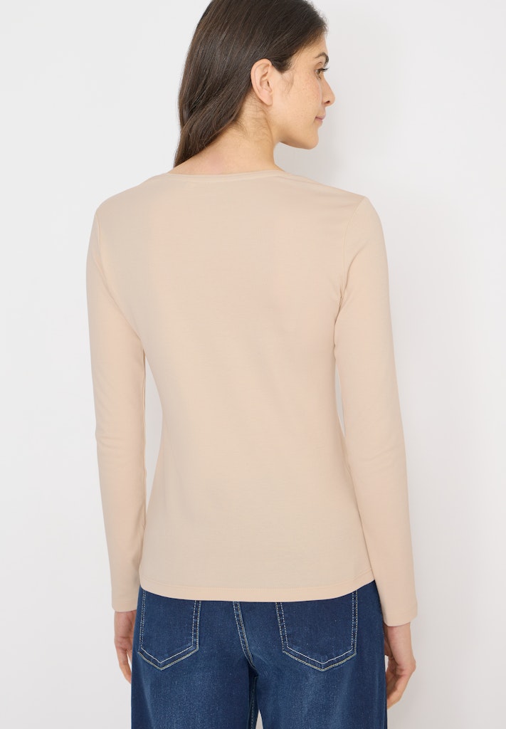Cecil Damen T-Shirts  Pearl Bei