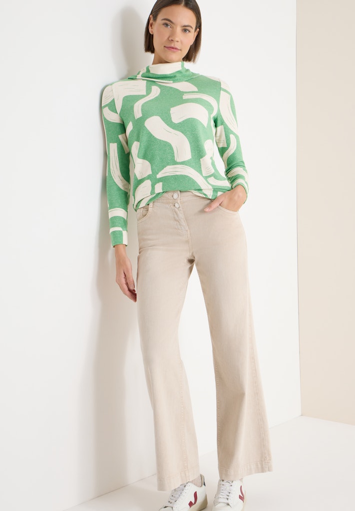 Cecil Damen T-Shirts Bamboo Gr