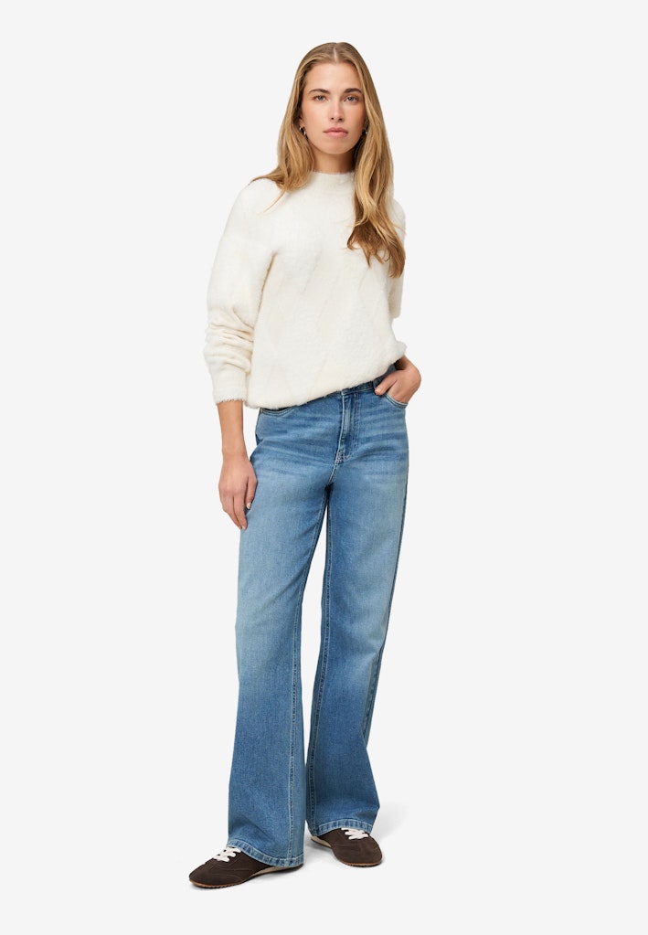 Zero Damen Jeans Blue Denim