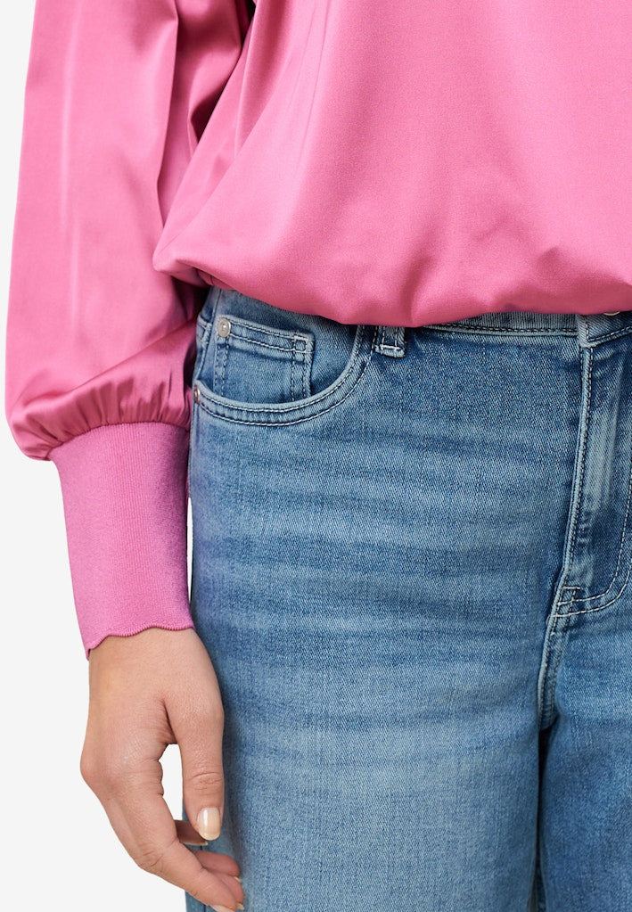 Zero Damen Blusen Raspberry Velve