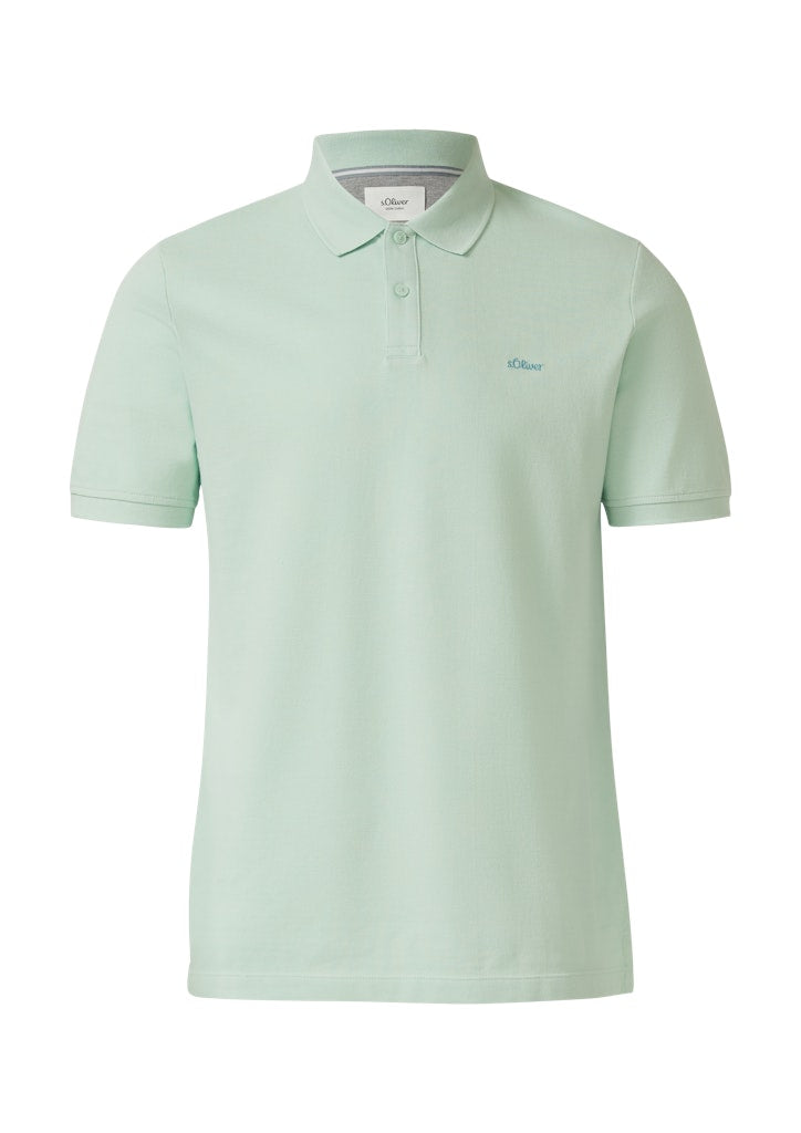 S. Oliver red Herren Polo-Shirts Blue Green