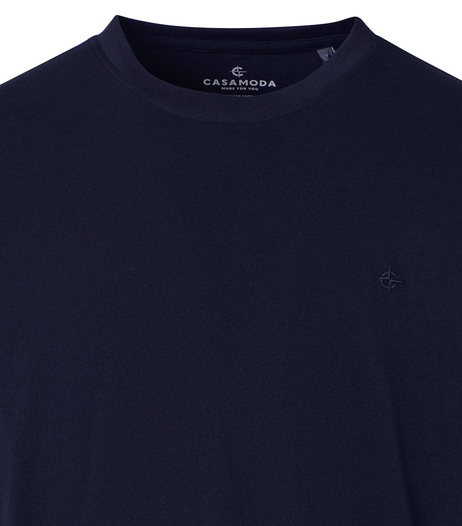 Casa Moda Herren T-Shirts kurz  Blau