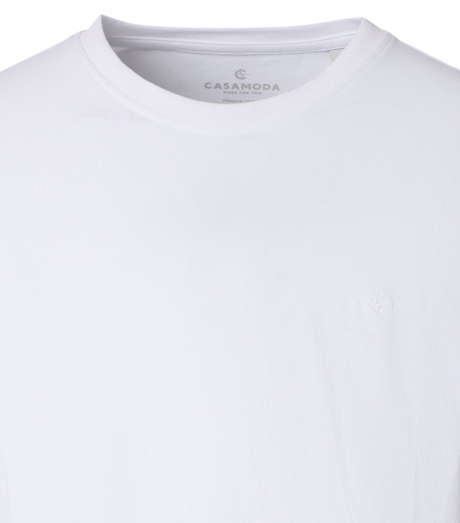 Casa Moda Herren T-Shirts kurz  Weiss