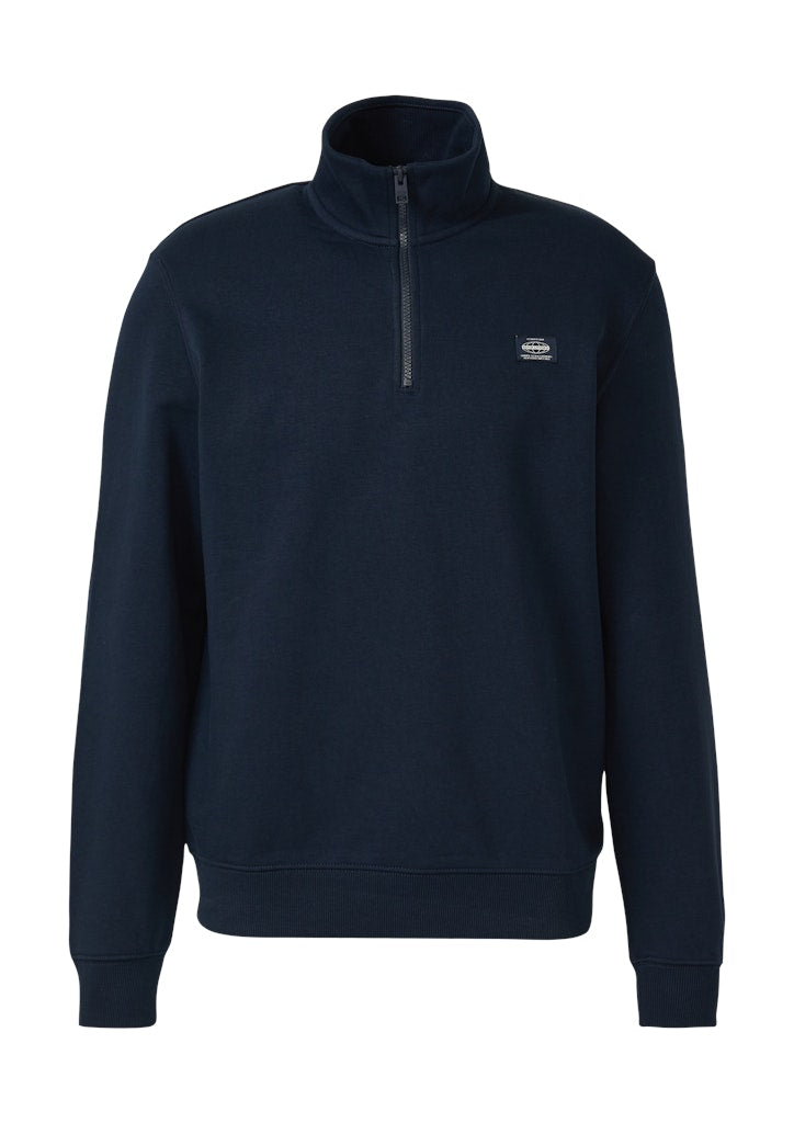 S. Oliver red Herren Sweatshirts Blue
