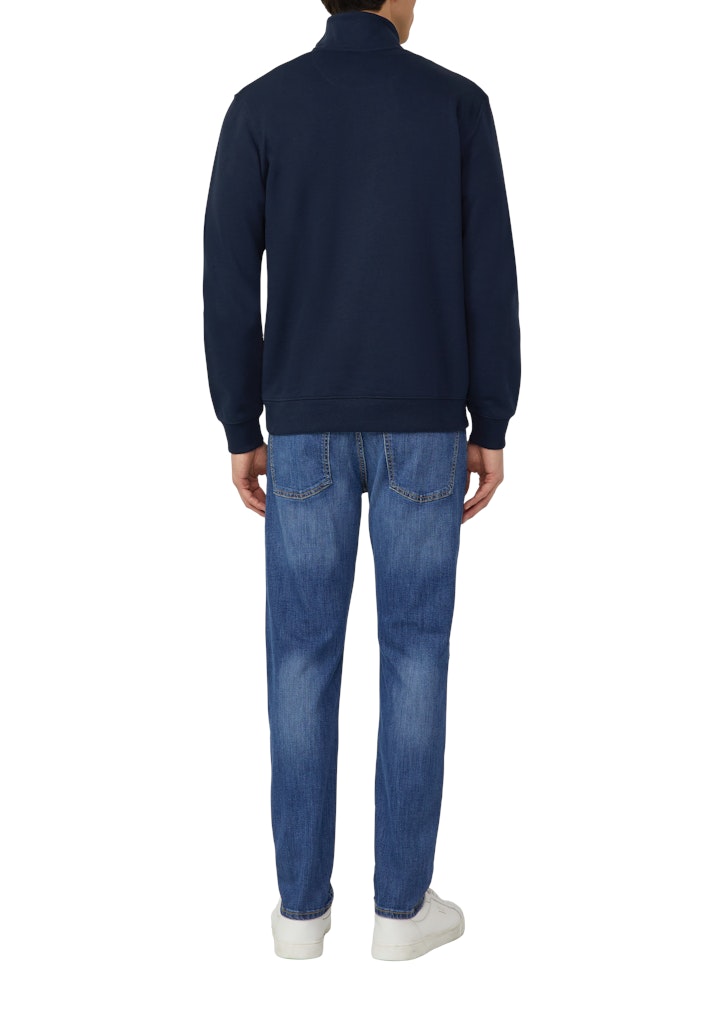 S. Oliver red Herren Sweatshirts Blue