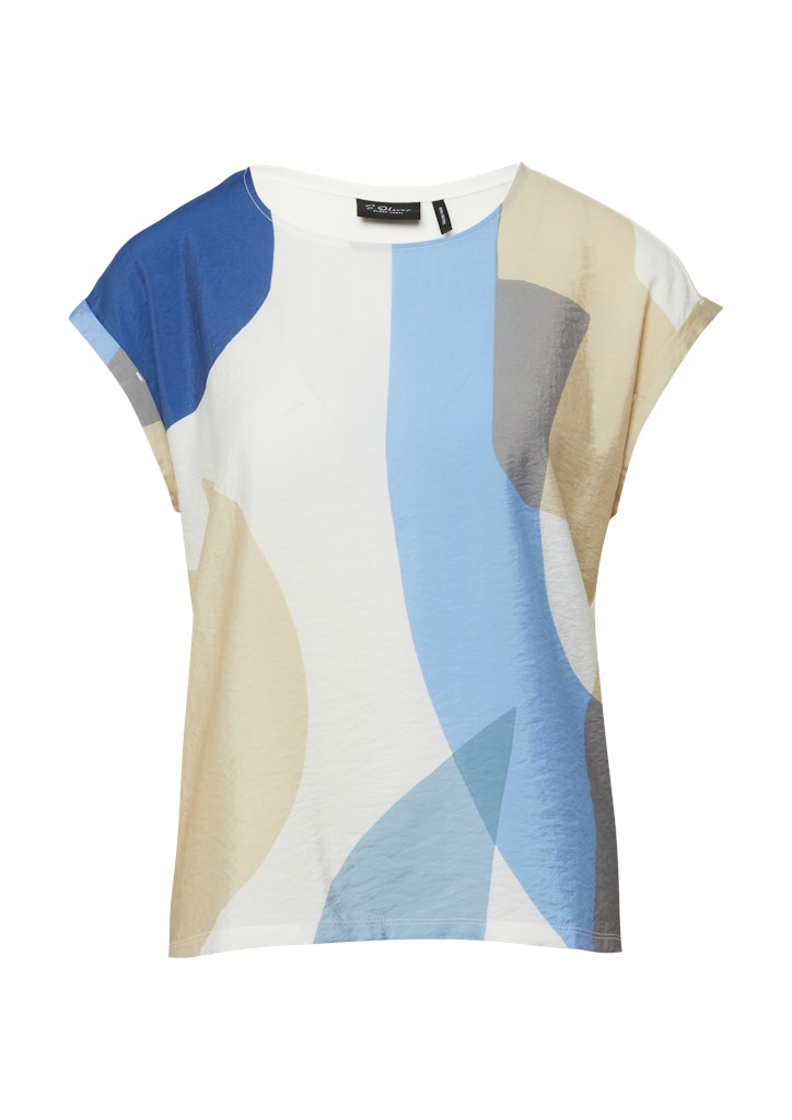 S. Oliver red Damen T-Shirts White