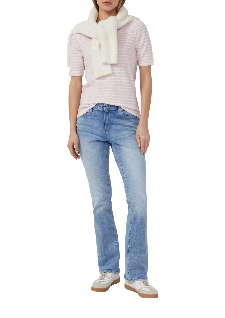 S. Oliver red Damen T-Shirts Lilac/Pink