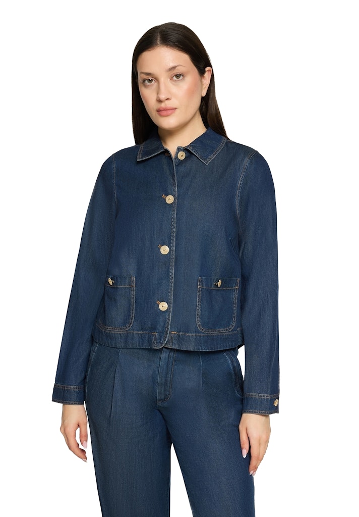 Cartoon Damen Blazer Dark Blue Denim