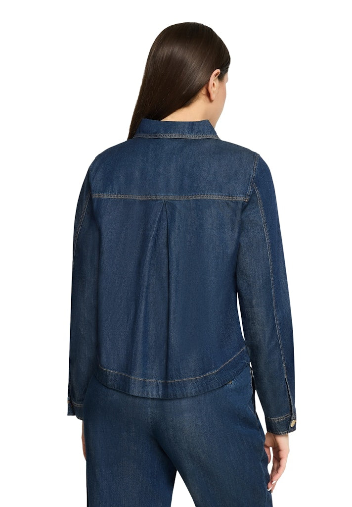 Cartoon Damen Blazer Dark Blue Denim