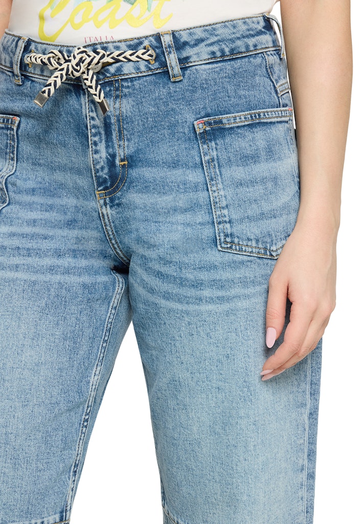 Cartoon Damen Jeans Middle Blue Den