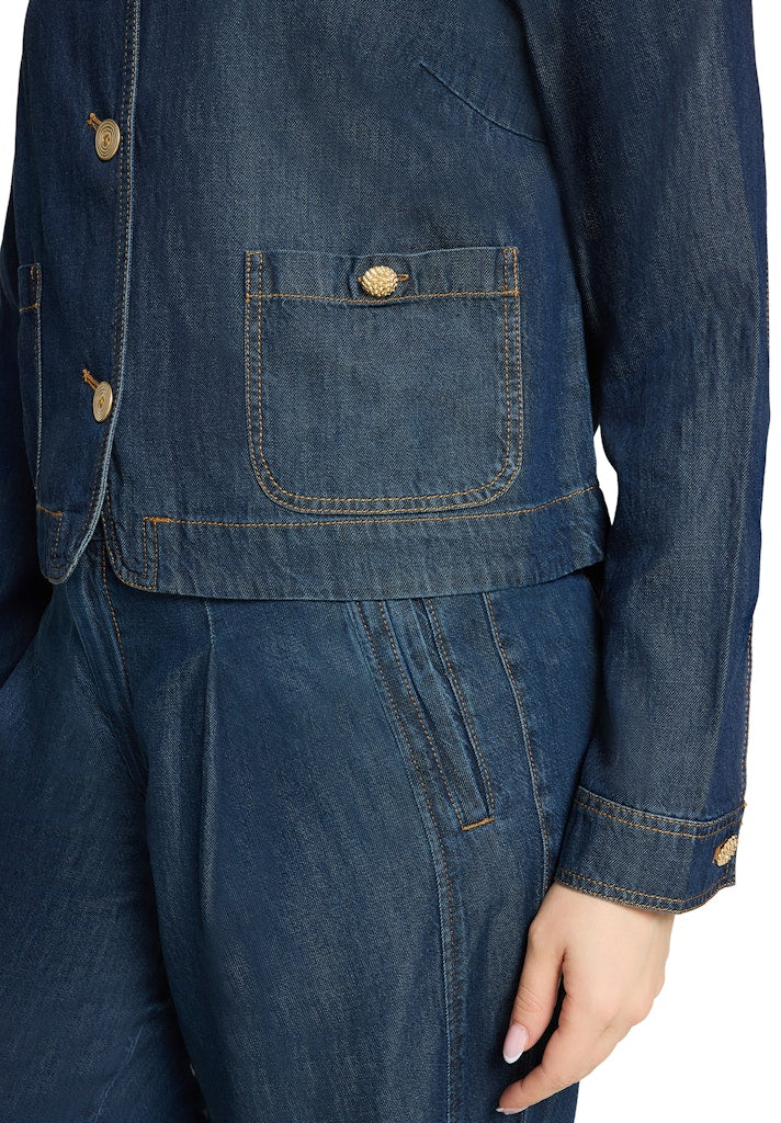 Cartoon Damen Blazer Dark Blue Denim