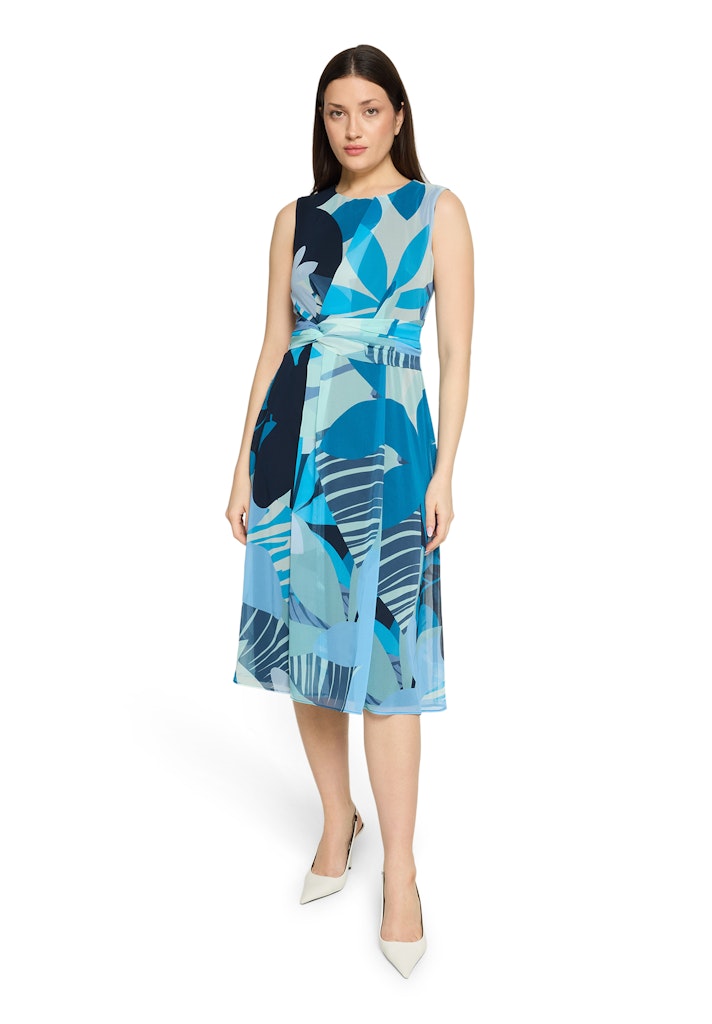 Betty & Co Damen Kleider Dark Blue/Blue