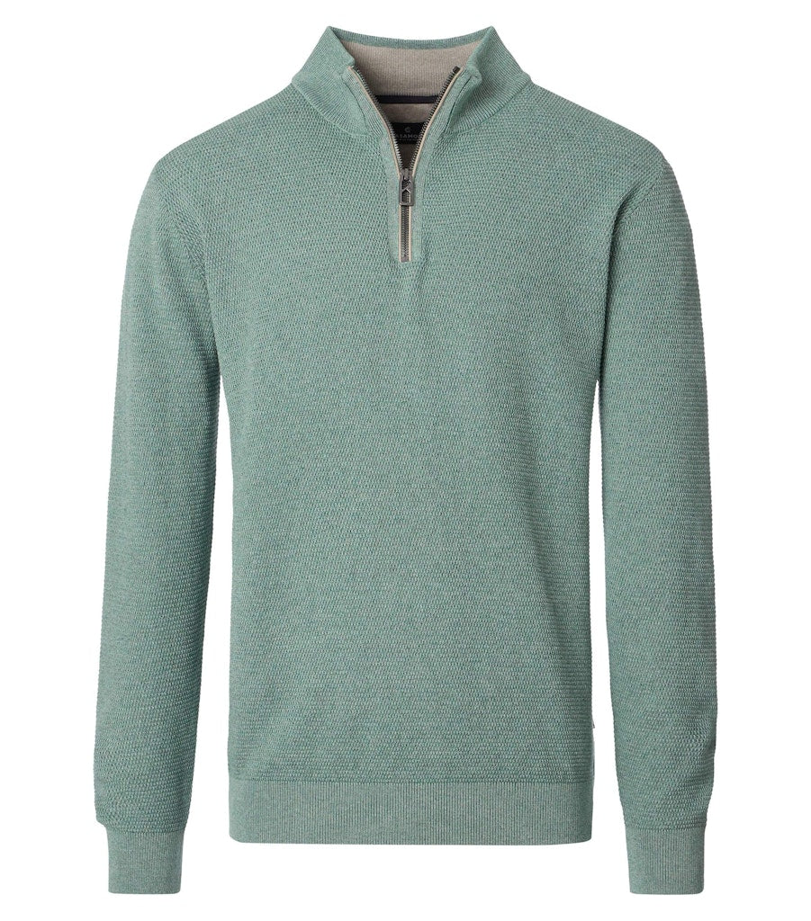 Casa Moda Herren Pullover  Gruen