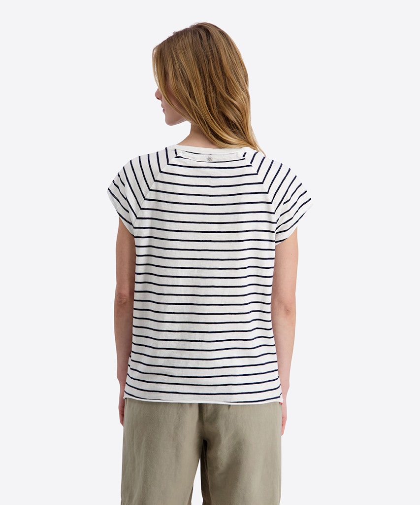 Timezone Damen T-Shirts  White Blu