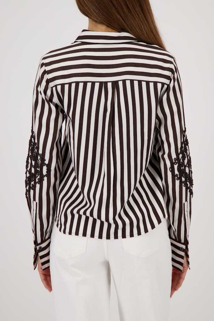 Monari Damen Blusen Dark Chocol